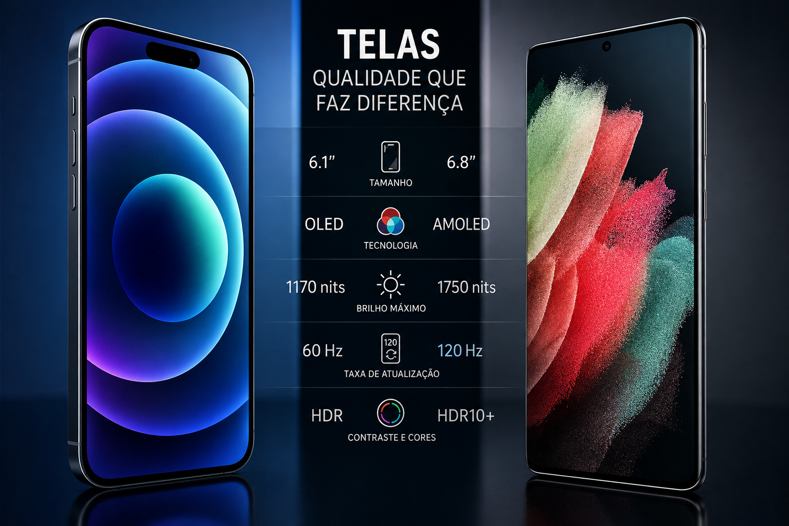 Tela AMOLED ou IPS: qual a diferença e qual escolher no celular?