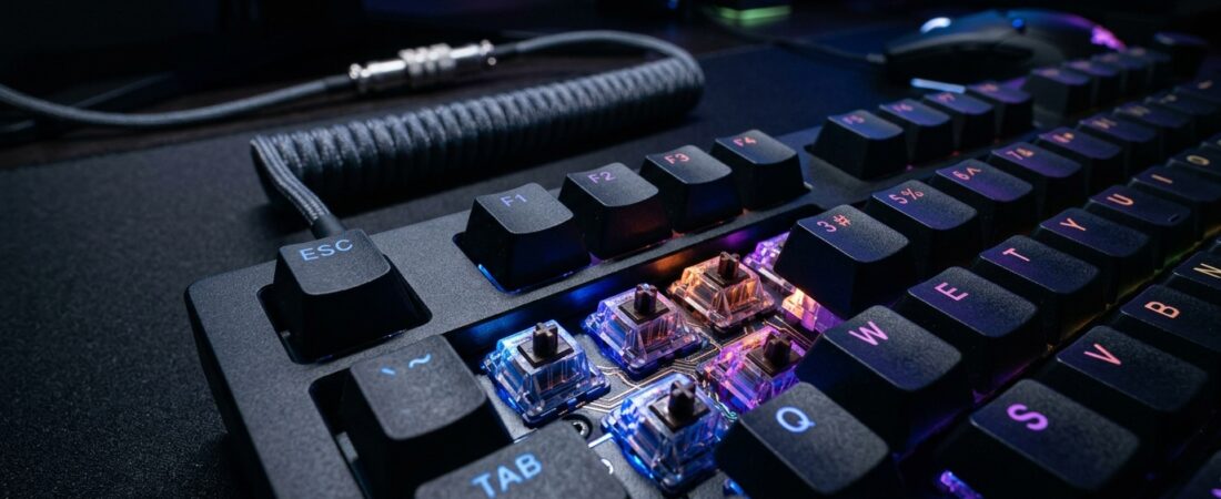 Qual é o melhor switch para teclado mecânico? Depende do que você faz com as mãos