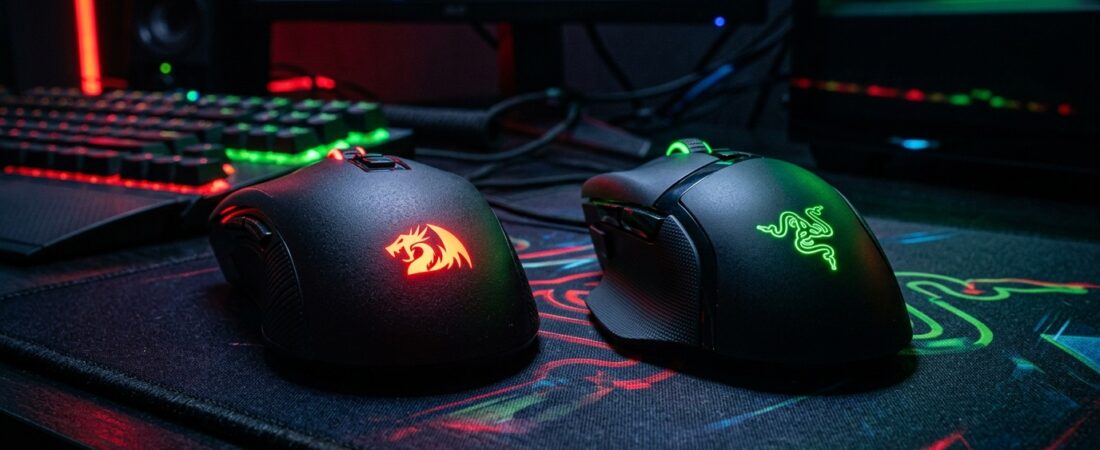 Redragon vs Razer: uma batalha que pode ser decidida em milissegundos