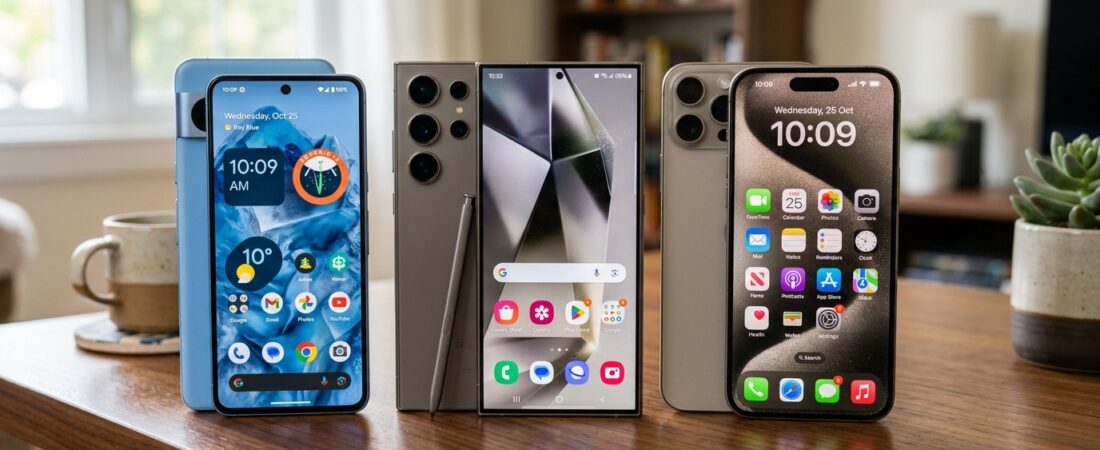 Qual é o Melhor Celular do Mundo Agora? Três Gigantes, Uma Resposta — e Ela Vai Depender de Quem Você É