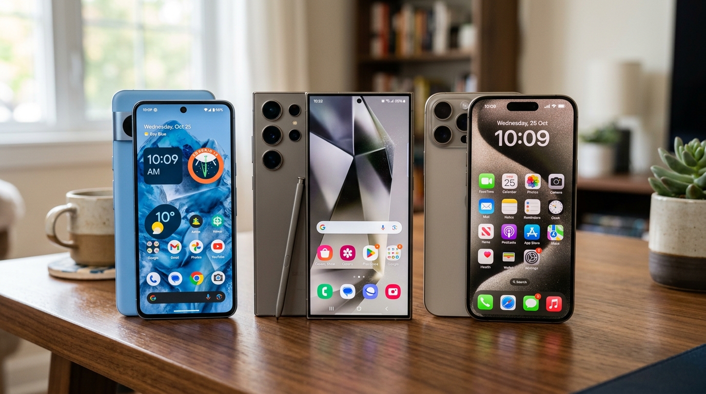 Qual é o Melhor Celular do Mundo Agora? Três Gigantes, Uma Resposta — e Ela Vai Depender de Quem Você É