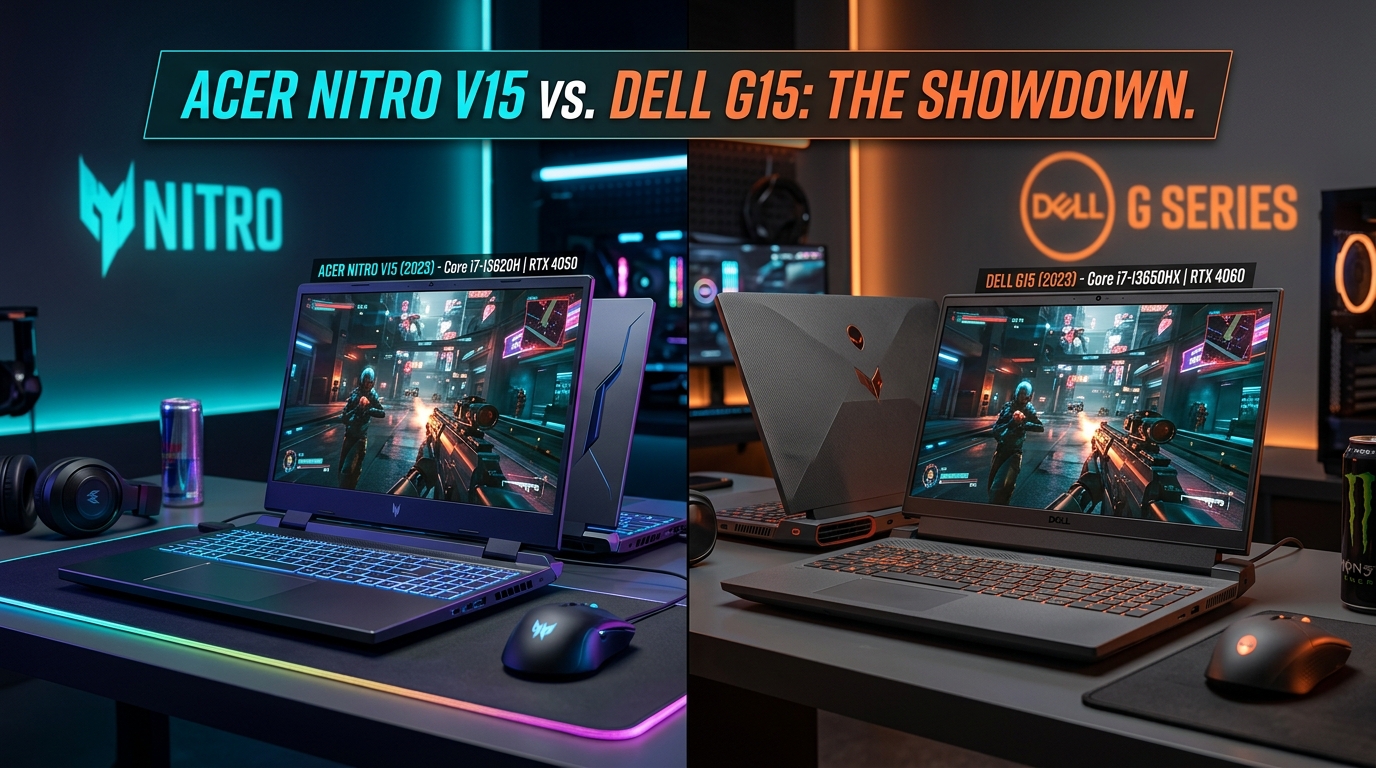 Acer Nitro V15 vs Dell G15: Um Deles Vai te Decepcionar — Descubra Qual Antes de Comprar