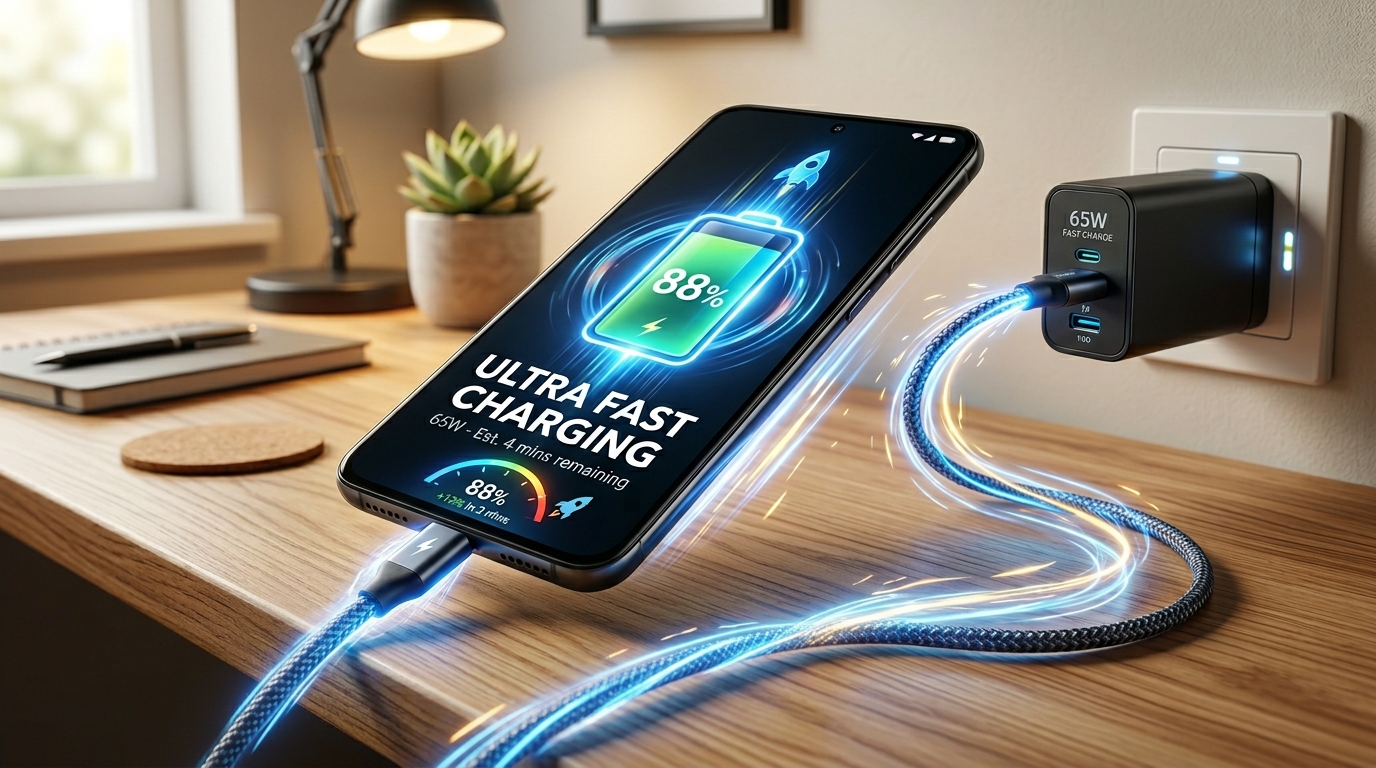 Carregamento de 80W a 120W vale a pena ou é só número bonito na caixa do celular?