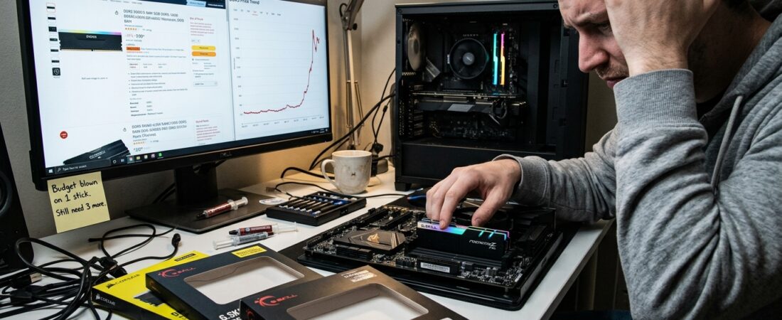 Crise da RAM e SSD em 2026: Por Que Está Tudo Tão Caro — e Quando Isso Vai Acabar