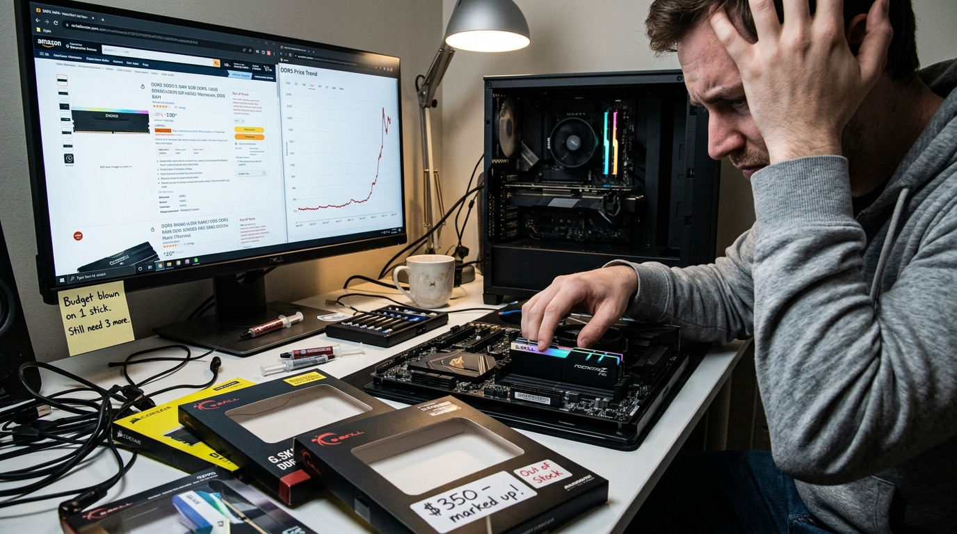 Crise da RAM e SSD em 2026: Por Que Está Tudo Tão Caro — e Quando Isso Vai Acabar