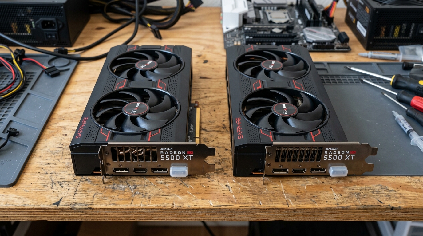 RX 5500 XT em 2026: a verdade que ninguém tem coragem de falar sobre essa placa
