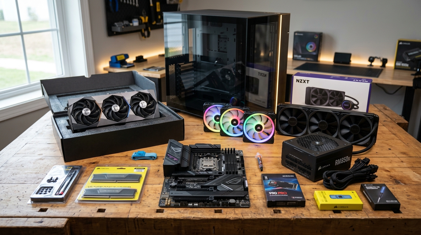 A ordem certa de comprar as peças do PC — e por que quase todo mundo erra nisso