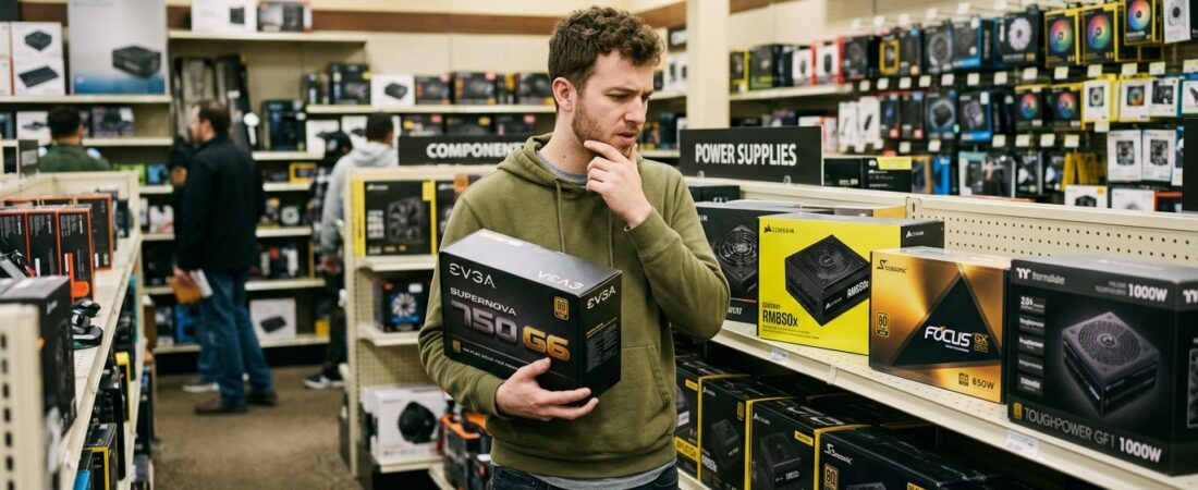Como escolher a fonte certa para o seu PC — e por que essa peça define tudo