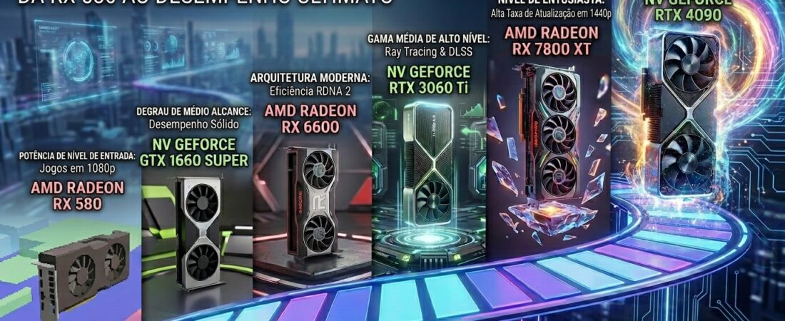 Saiu da RX 580 e Não Sabe Para Onde Ir? Essas São as Únicas Placas Que Valem a Troca em 2026