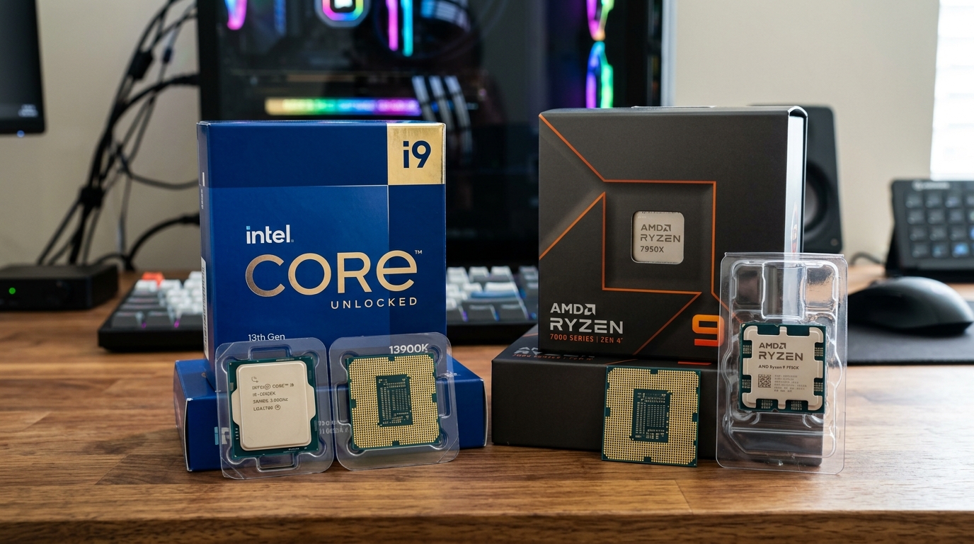 Intel ou Ryzen: Qual Vale Mais a Pena Para Montar um PC em 2026?
