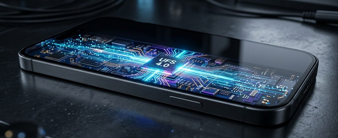 O Que é UFS 4.0 e Por Que o Armazenamento do Seu Celular Ficou Tão Mais Rápido