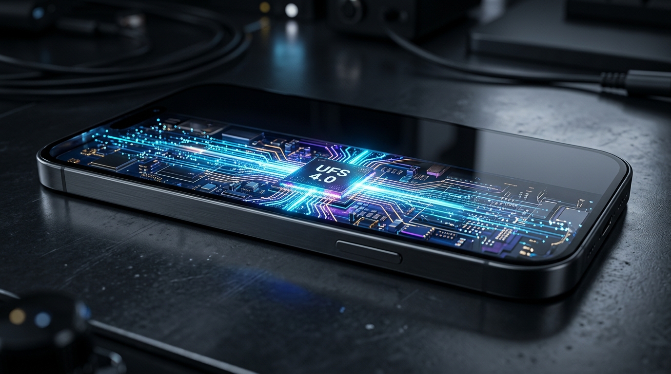 O Que é UFS 4.0 e Por Que o Armazenamento do Seu Celular Ficou Tão Mais Rápido
