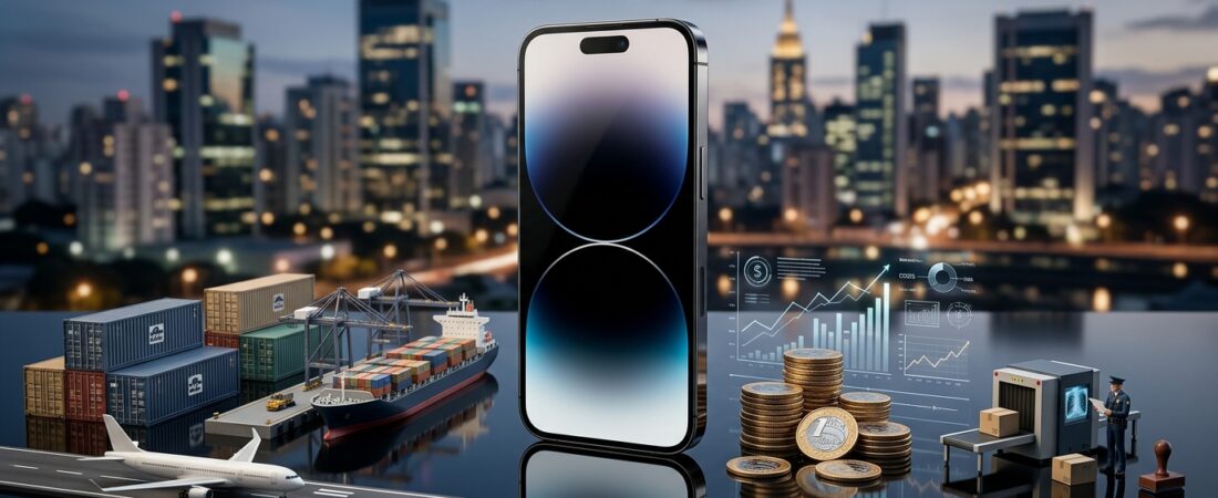 Por que o celular custa o dobro no Brasil — a resposta não é só “imposto alto”