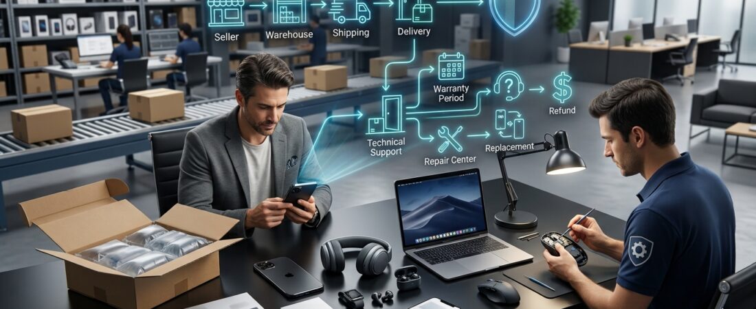 Garantia de eletrônico comprado em marketplace: o que a lei garante e o que as plataformas tentam esconder