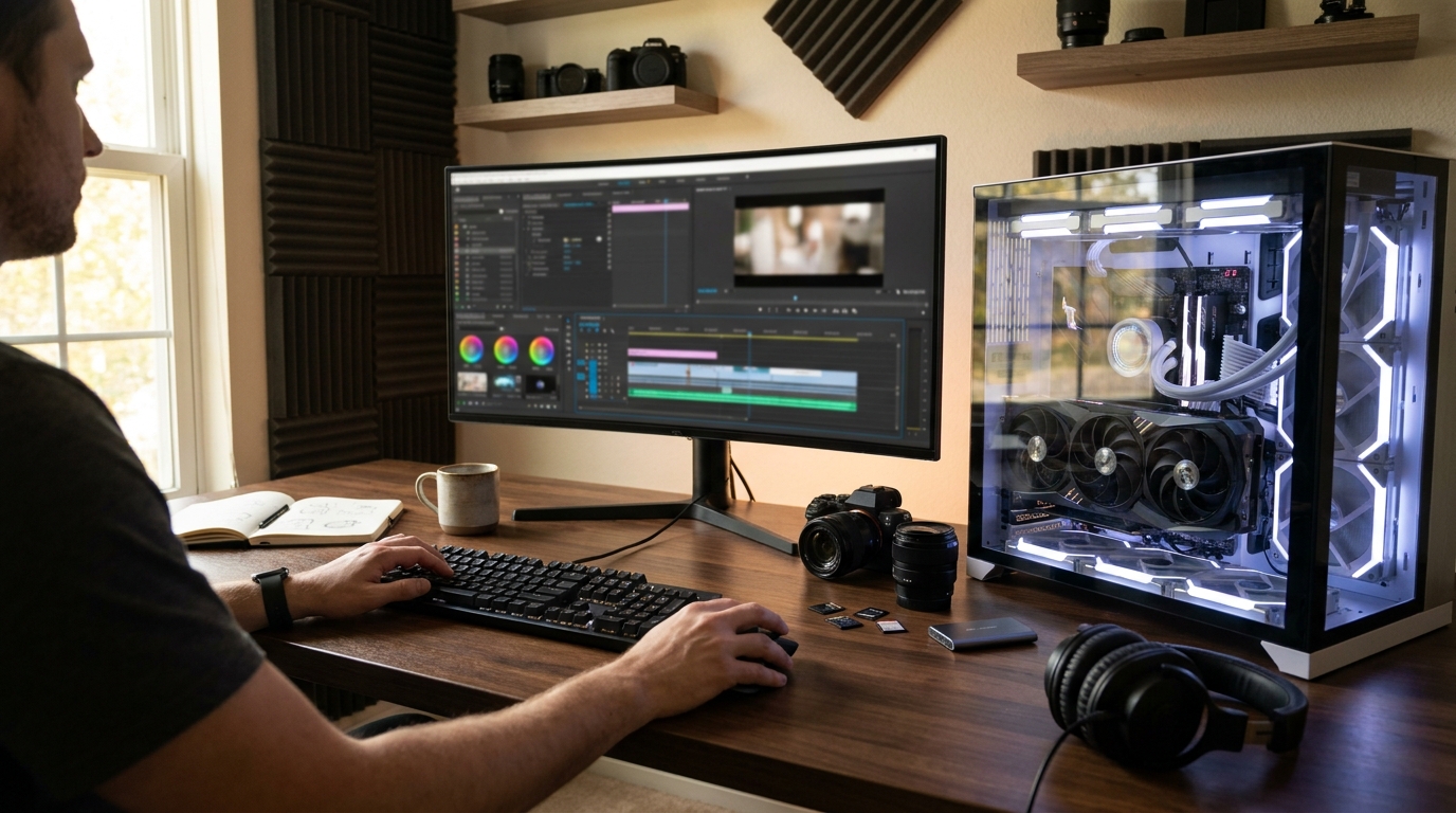 RTX 3060 para edição de vídeo: a resposta que editores iniciantes precisavam ouvir