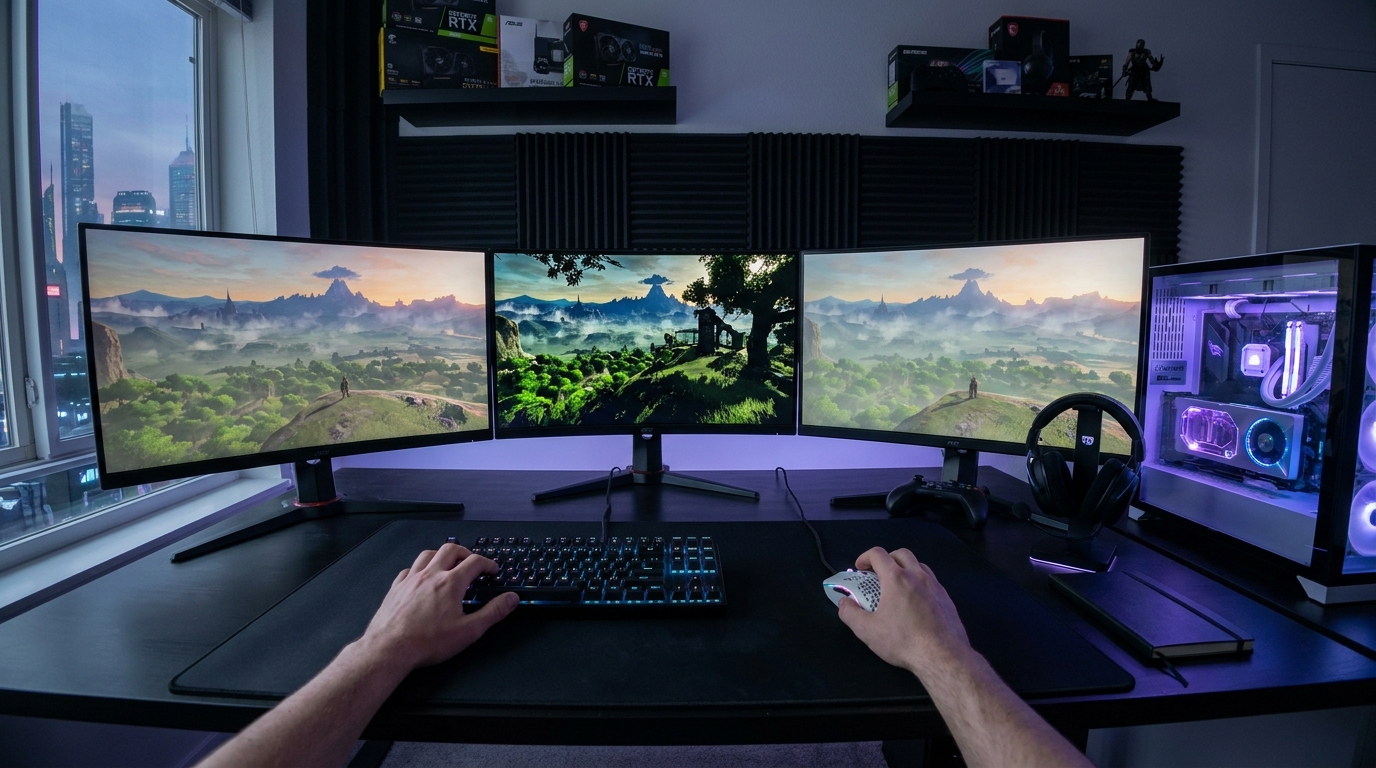 RTX 3060 Roda Quais Jogos em 4K, 1440p e 1080p? O Mapa Completo de Desempenho
