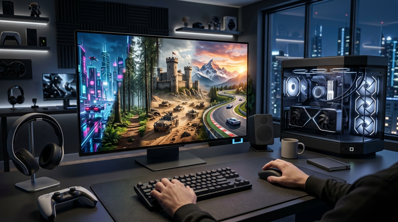 RTX 5050: Quais Jogos Pesados Rodam Bem em Full HD e 1440p?