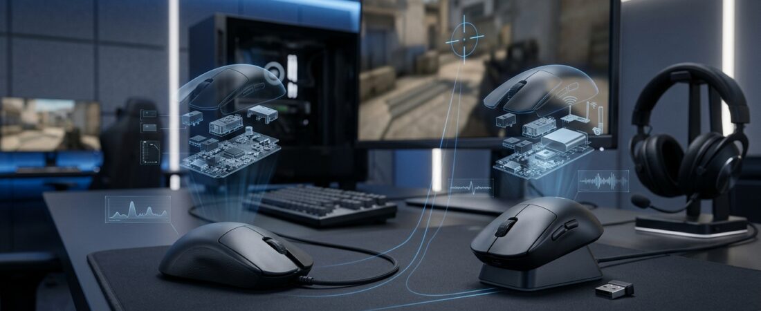 Mouse com Fio ou Sem Fio para CS2 e Valorant: A Resposta que Todo Jogador Precisa Ouvir