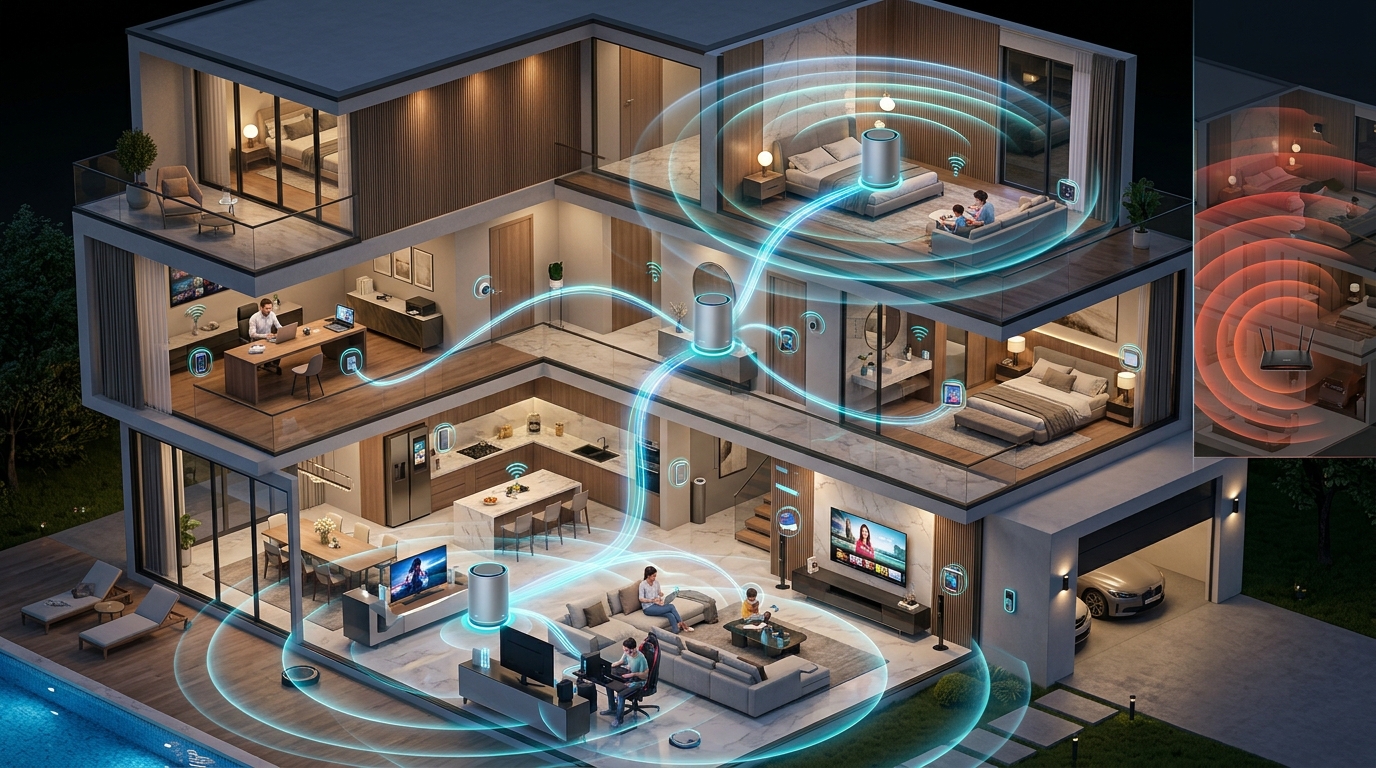 Wi-Fi mesh: o que é, como funciona e quando realmente compensa ter um em casa