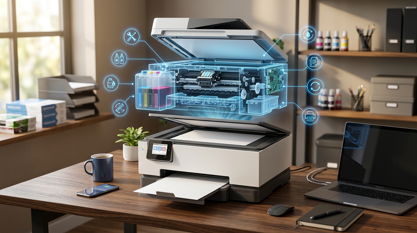 Impressora multifuncional para casa: o que ninguém te conta sobre o custo real antes de comprar