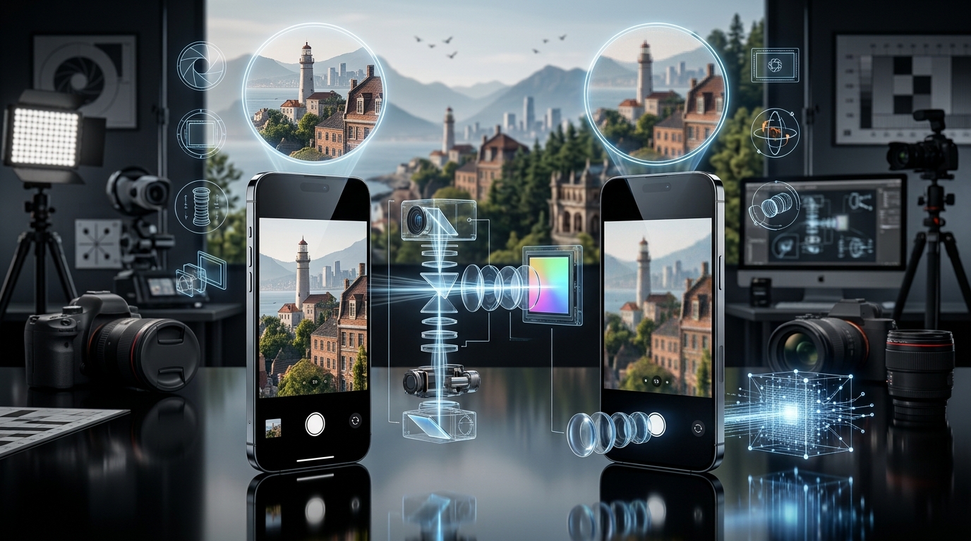Zoom óptico vs zoom digital: o motivo pelo qual uma foto de 10x parece boa e outra parece borrada