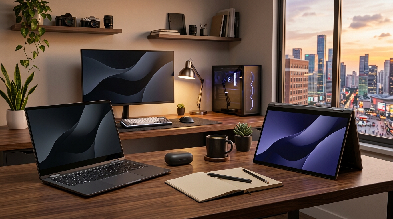 Samsung Galaxy Book 360 vs Lenovo Yoga: qual o melhor notebook 2 em 1 pra você em 2026
