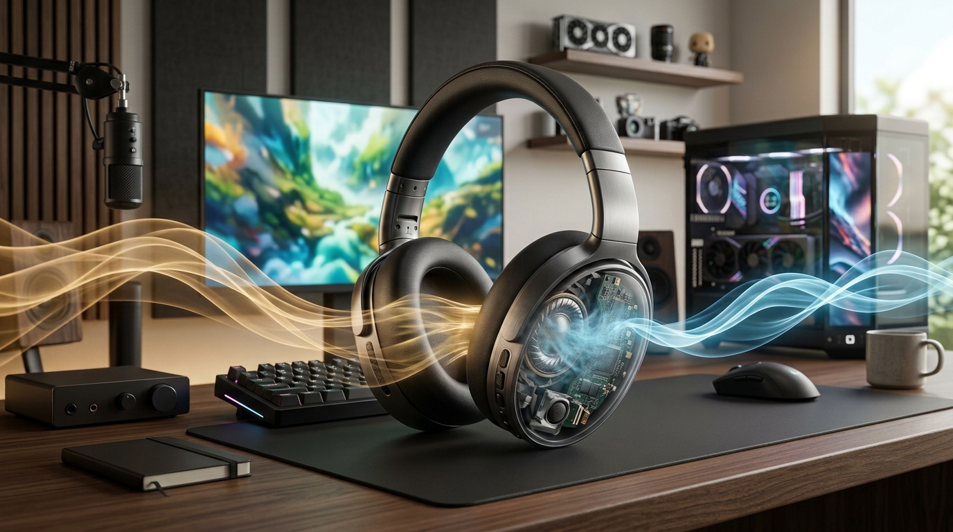 Por que headset com cancelamento de ruído ativo pode piorar a qualidade do áudio em jogos
