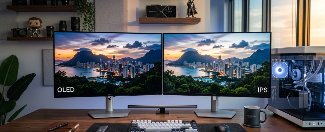 OLED ou IPS: a escolha que vai definir como você enxerga tudo nos próximos anos